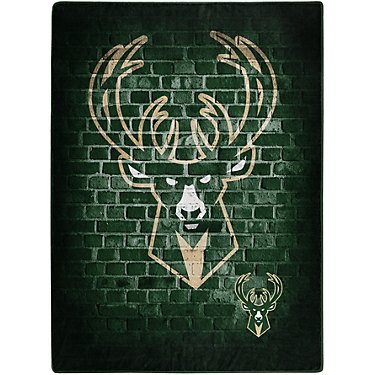 The Northwest Company Milwaukee Bucks Street Raschel Throw Blanket