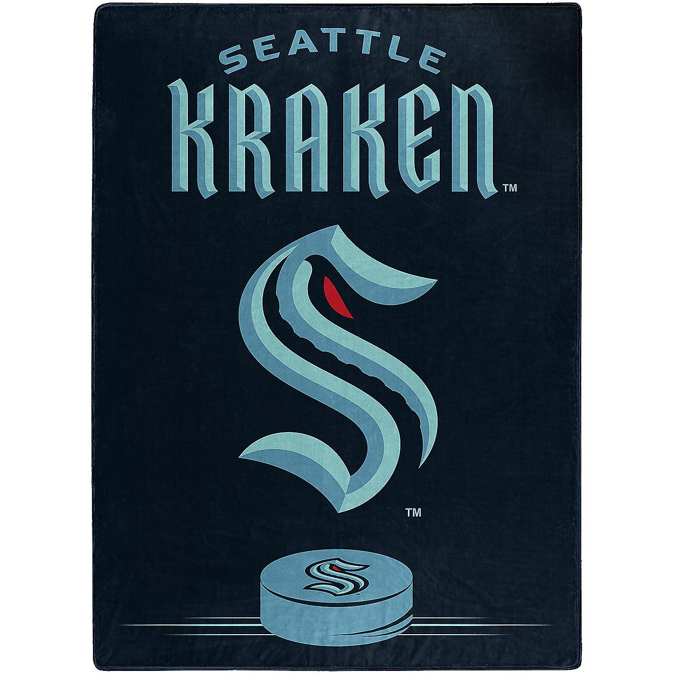 The Northwest Company Seattle Kraken Inspired Raschel Throw Blanket                                                              - view number 1