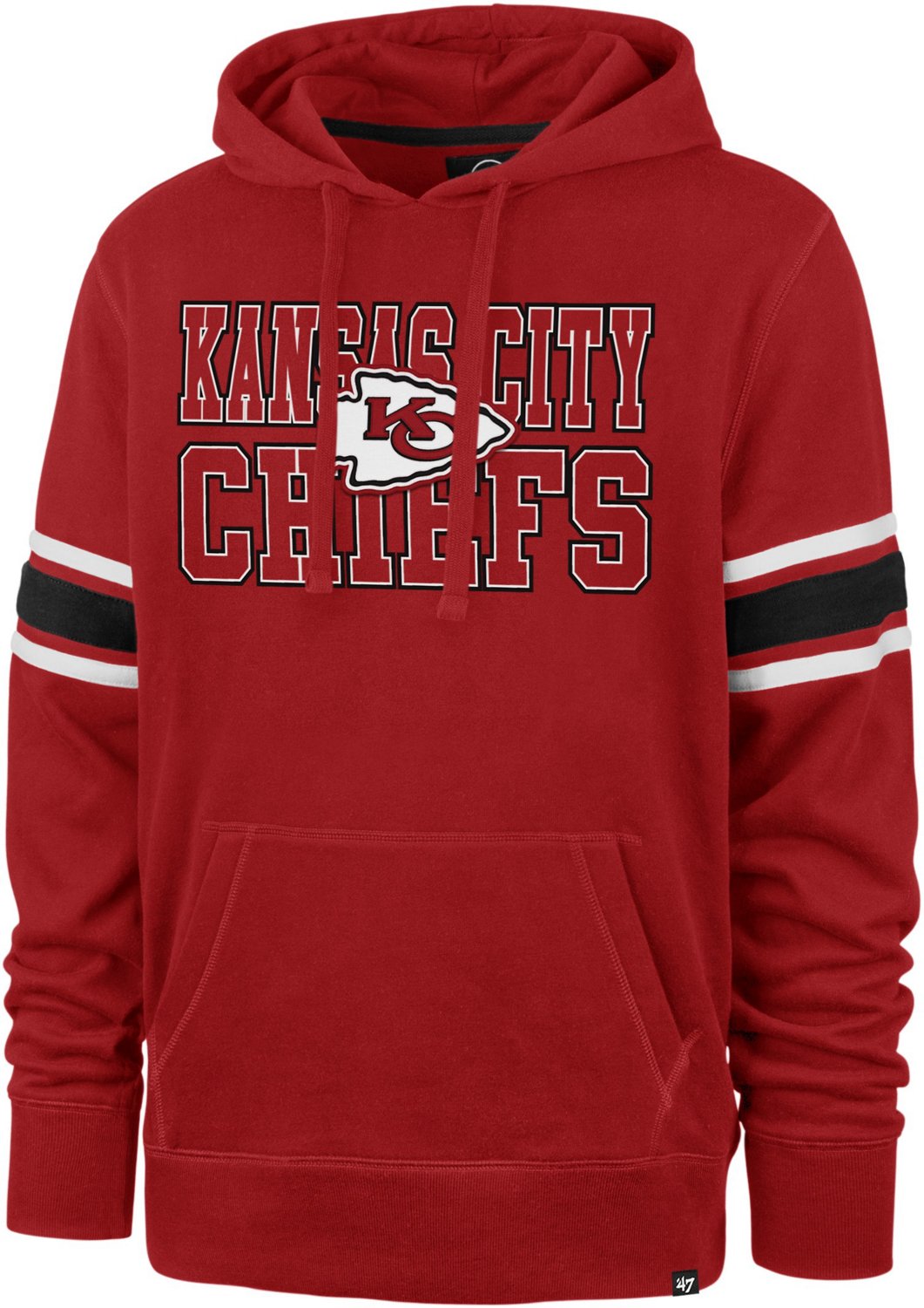'47 Kansas City Chiefs Sleeve Stripe Hoodie | Academy