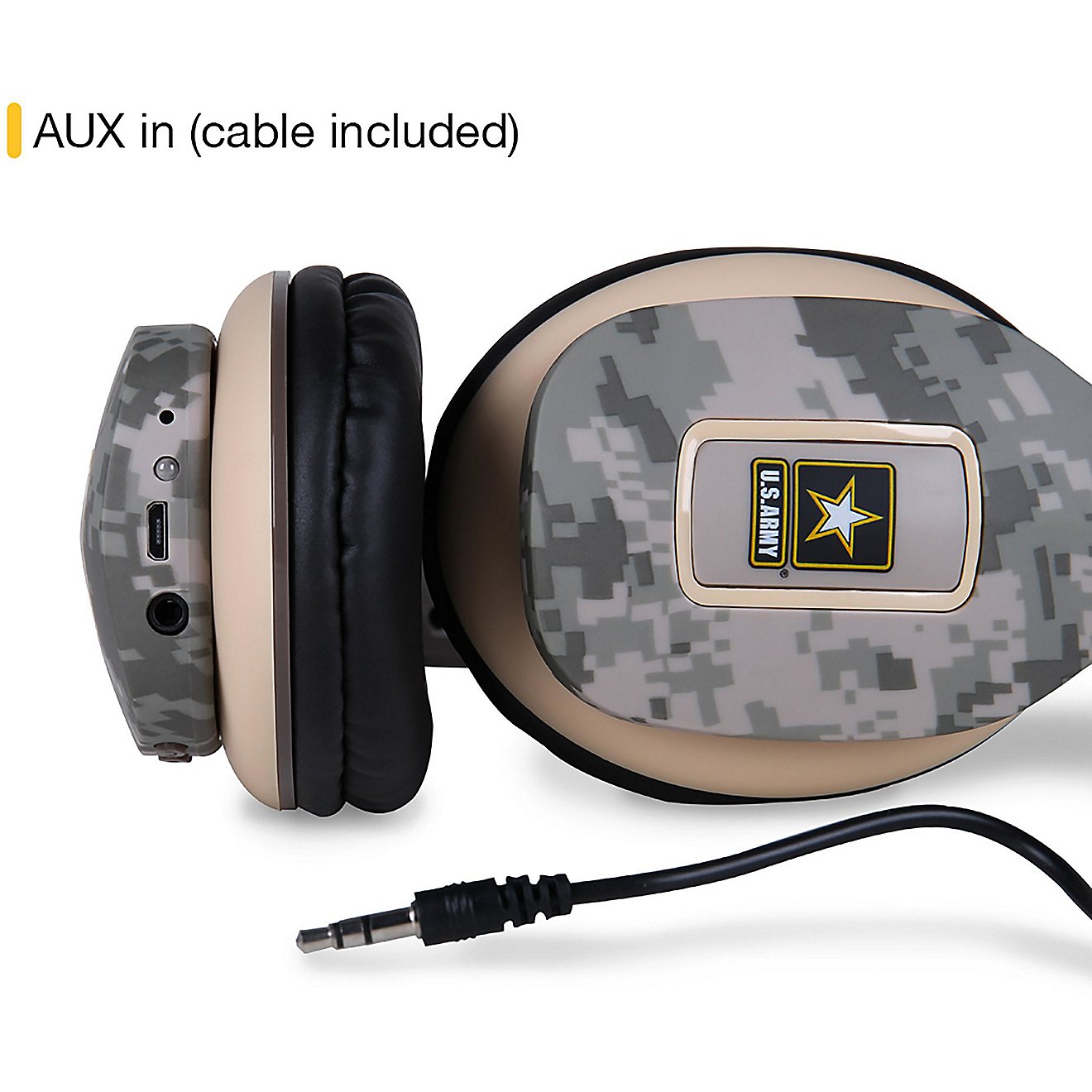 U.S. Army 2-in-1 Wireless Headphones                                                                                             - view number 5