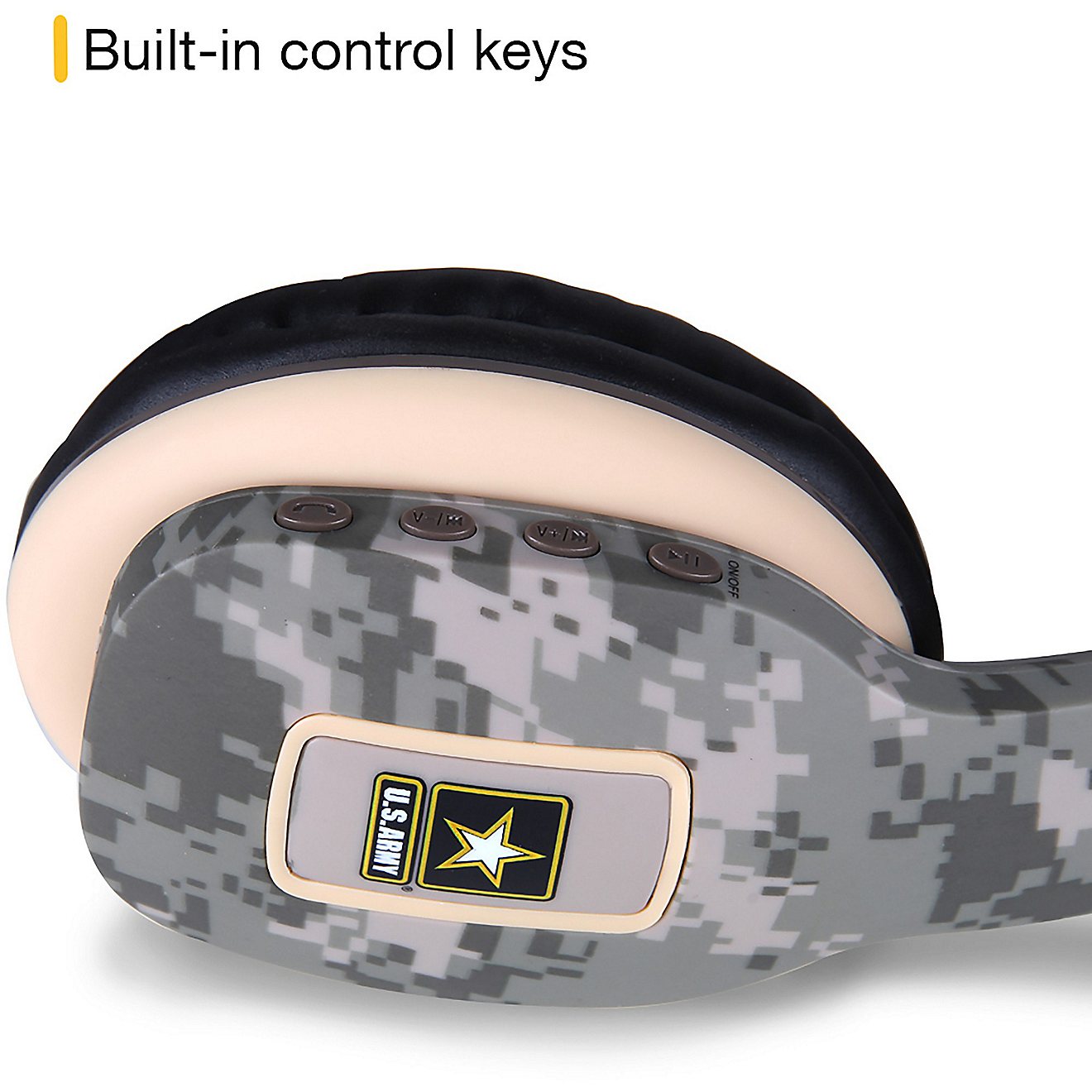 U.S. Army 2-in-1 Wireless Headphones                                                                                             - view number 7