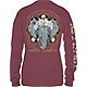 Simply Southern Women's Elephant Dull Long Sleeve T-shirt                                                                        - view number 2 image