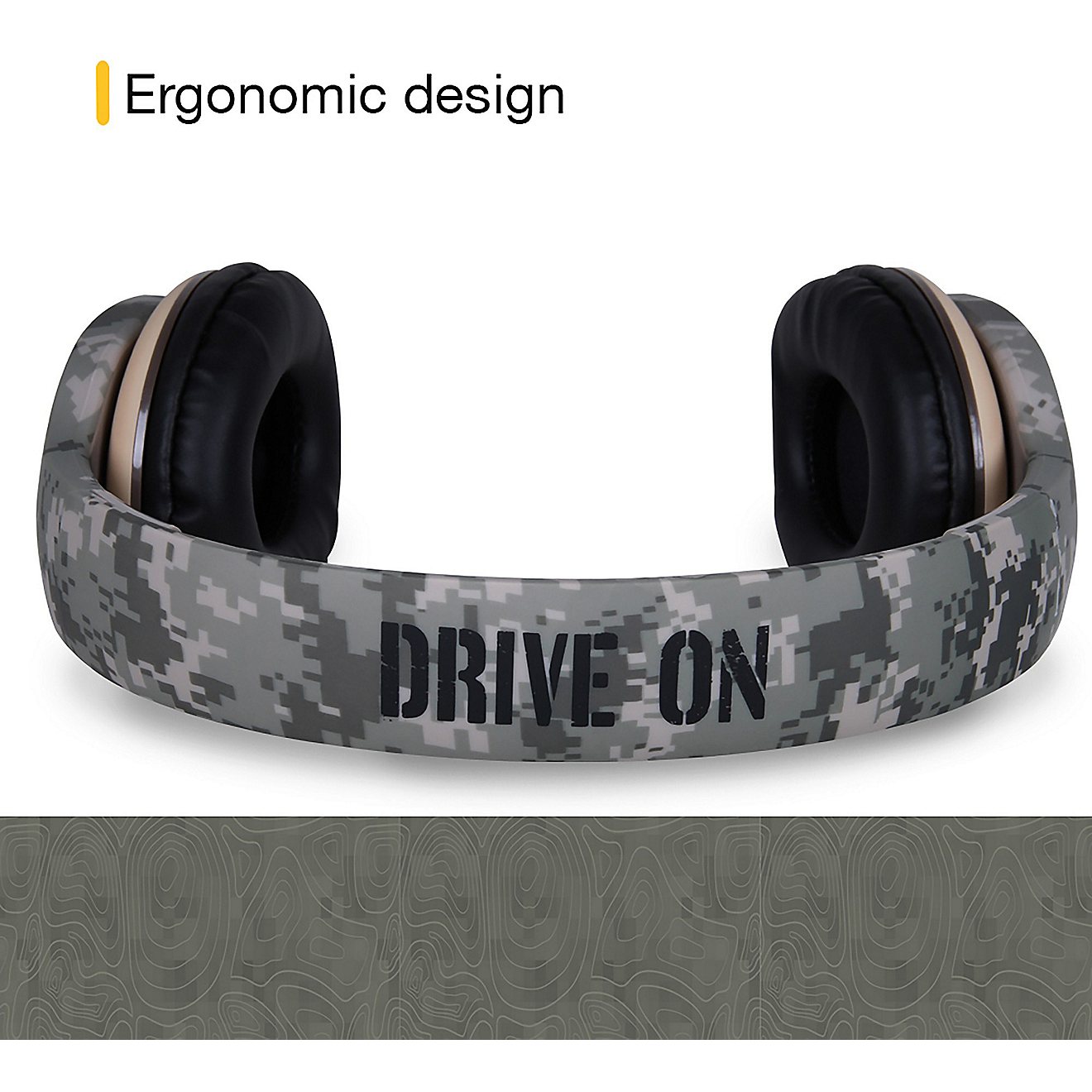 U.S. Army 2-in-1 Wireless Headphones                                                                                             - view number 8
