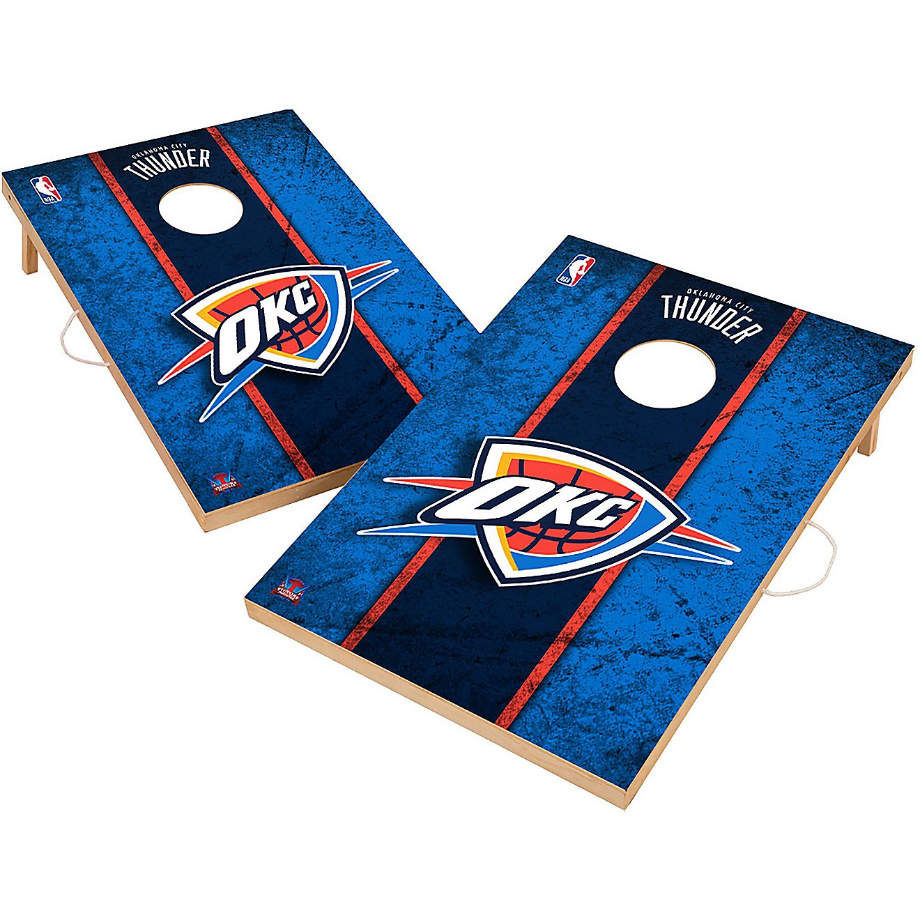 Victory Tailgate Oklahoma City Thunder 2 ft x 3 ft Solid Wood Cornhole Set                                                       - view number 1