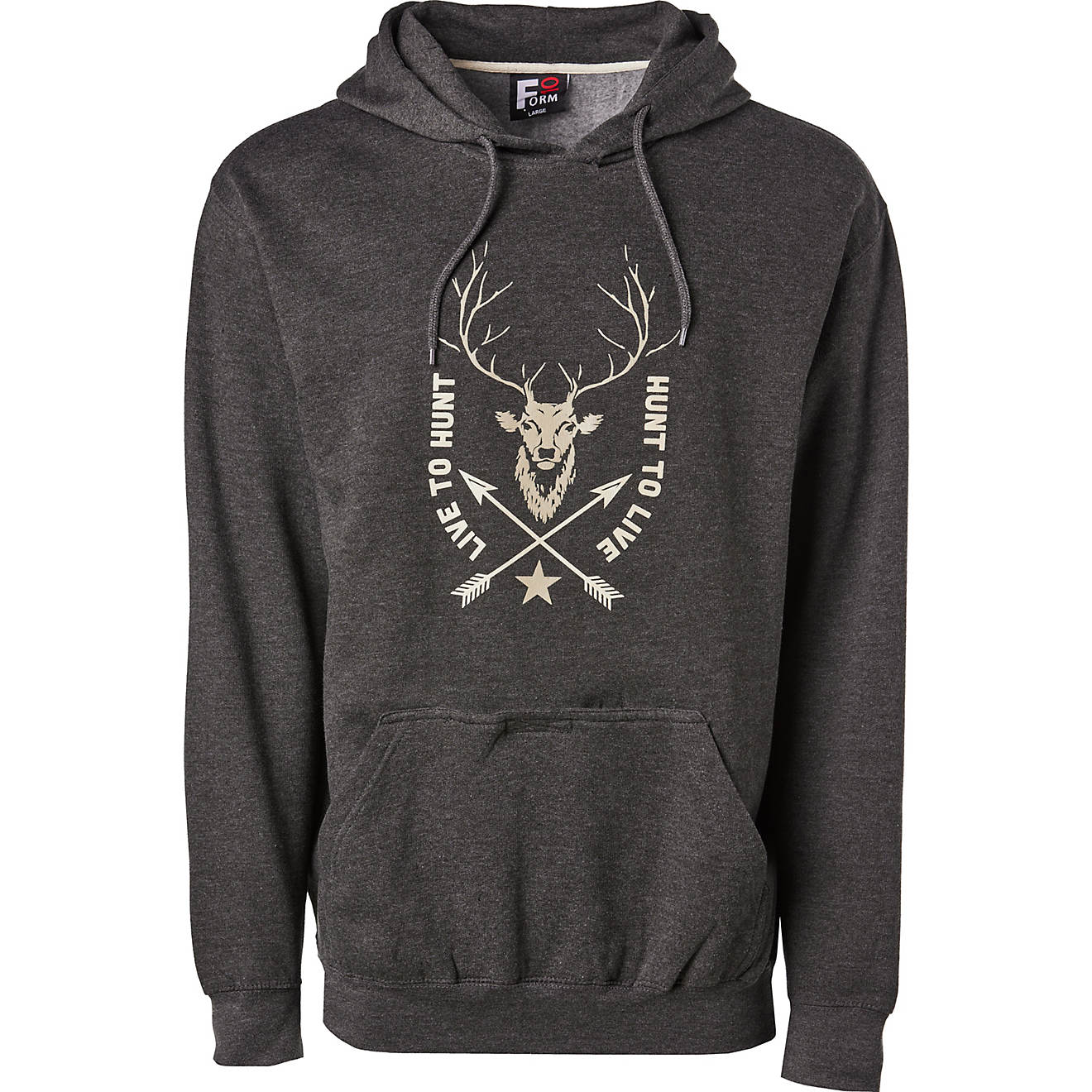 Academy Sports + Outdoors Men's Hunt to Live Hoodie                                                                              - view number 1