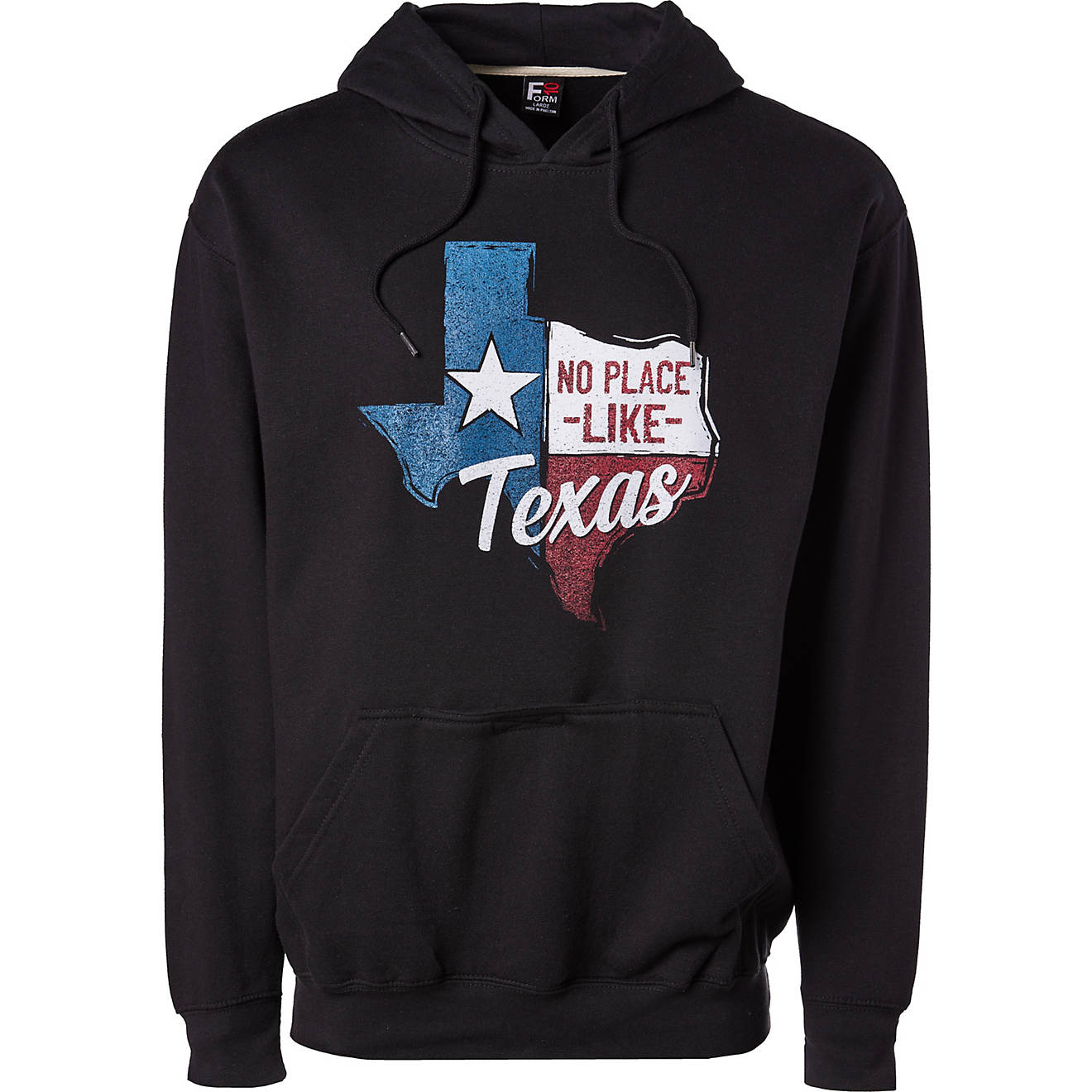 Academy Sports + Outdoors Men's No Place Like Texas Hoodie                                                                       - view number 1