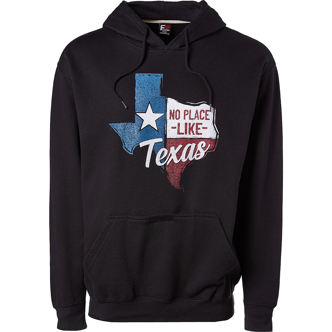 Academy Sports + Outdoors Men's No Place Like Texas Hoodie                                                                       - view number 1