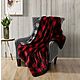 Coleman Ultra Velvet Quilted Two-Sided Red Buffalo Throw Blanket                                                                 - view number 1 image