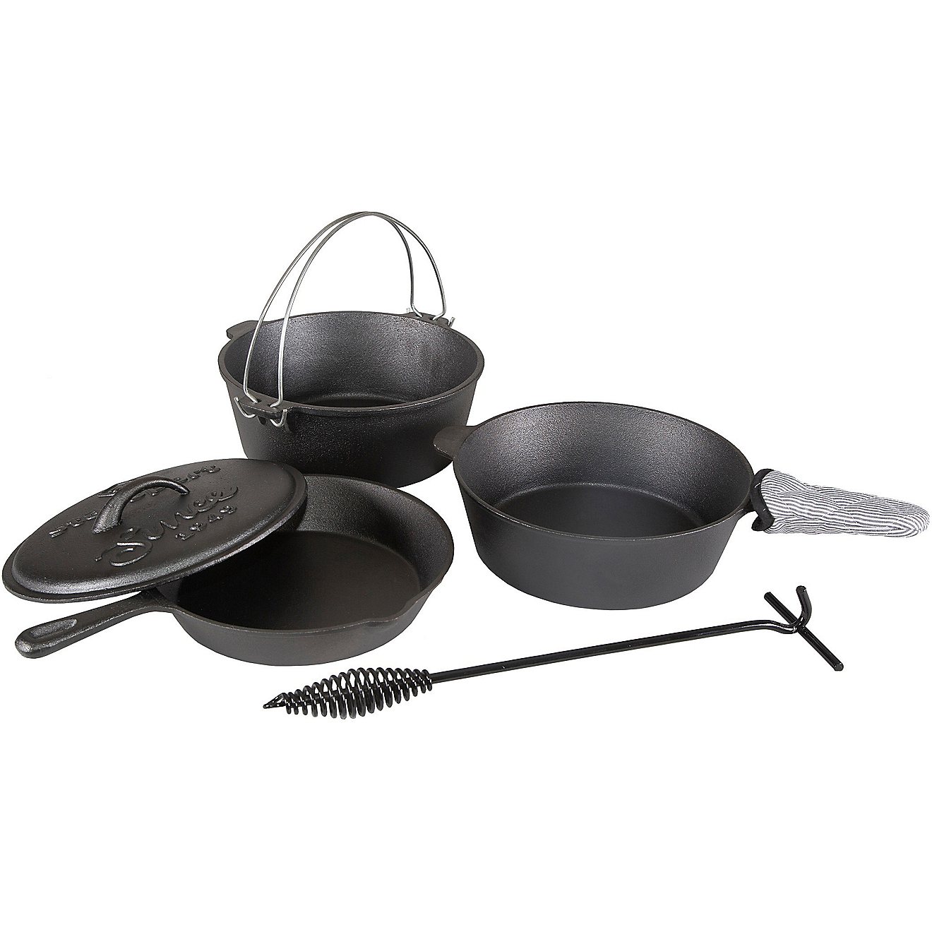 Stansport Pre-Seasoned Cast Iron Cook Set                                                                                        - view number 1