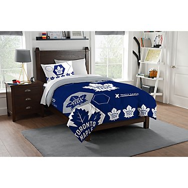 The Northwest Company Toronto Maple Leafs Hexagon Twin Comforter and Sham Set