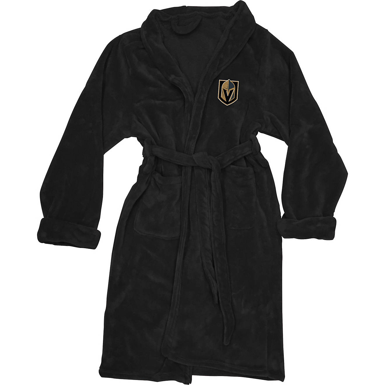 The Northwest Company Men's Vegas Golden Knights Silk Touch Bathrobe                                                             - view number 1
