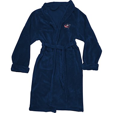 The Northwest Company Men's Columbus Blue Jackets Silk Touch Bathrobe