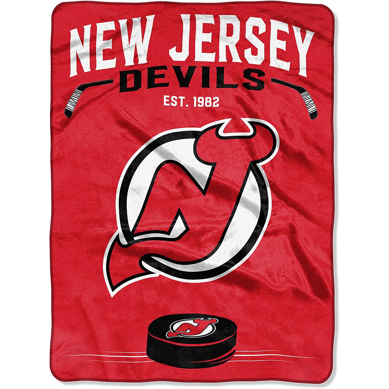 The Northwest Company New Jersey Devils Jersey Raschel Throw Blanket                                                             - view number 1