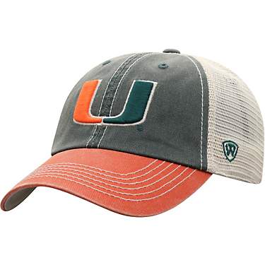 Top of the World Youth University Of Miami Offroad Adjustable 3 Tone Cap                                                        