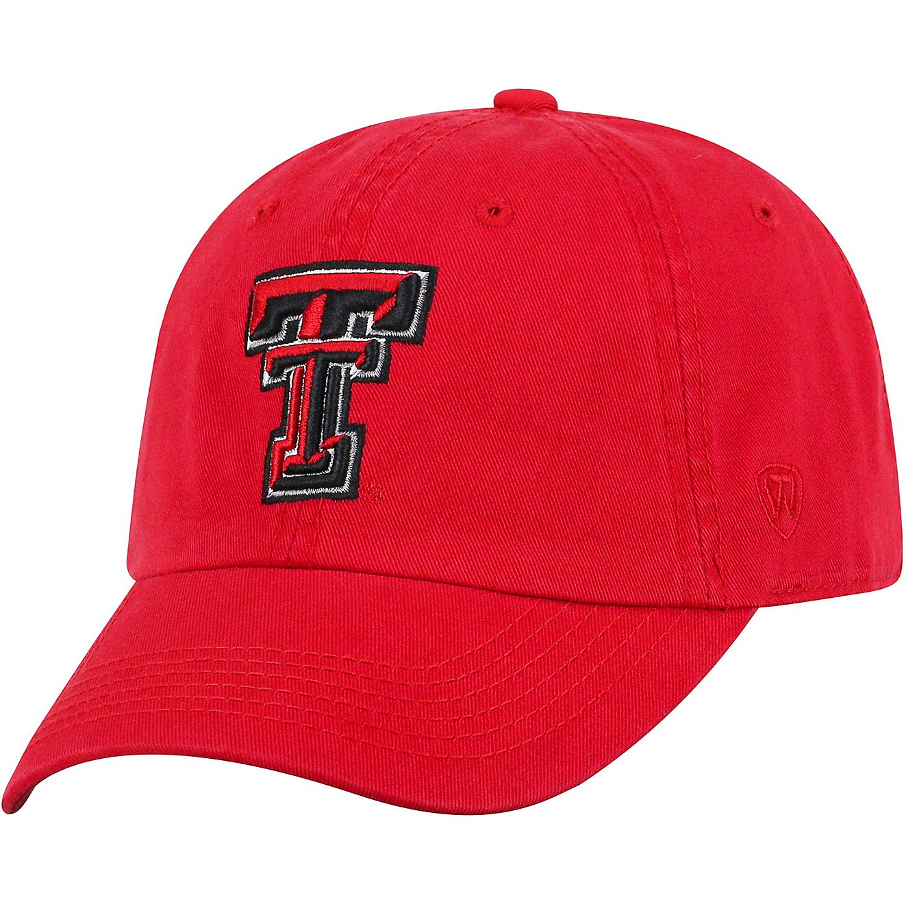 Top of the World Adults' Texas Tech University Crew Adjustable Team Color Cap                                                    - view number 1