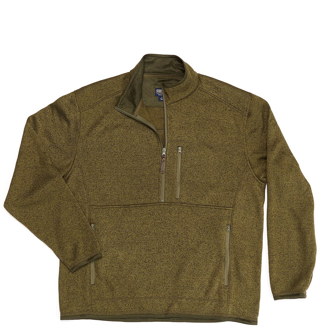 Smith's Workwear Men's Sherpa Lined Sweater Fleece Jacket                                                                        - view number 4