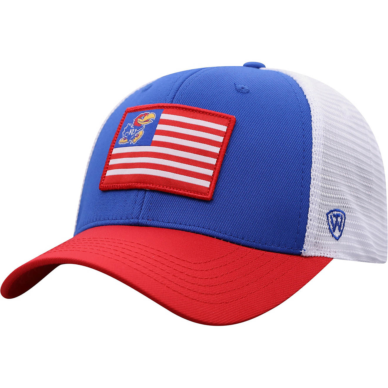 Top of the World Men's University of Kansas Pedigree One Fit Cap                                                                 - view number 1