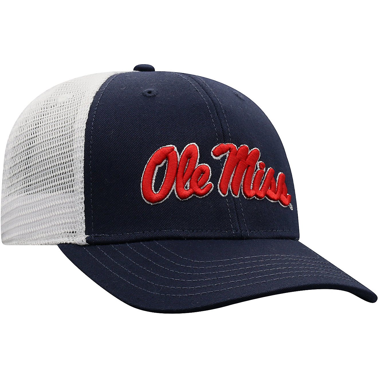 Top of The World Adults' University of Mississippi BB 2-Tone Adjustable Cap                                                      - view number 4