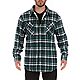 Smith's Workwear Men's Sherpa Lined Flannel Shirt Jacket                                                                         - view number 1 image