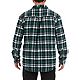 Smith's Workwear Men's Sherpa Lined Flannel Shirt Jacket                                                                         - view number 2 image