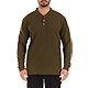Smith's Workwear Men's Sherpa Bonded Thermal Henley Pullover Shirt                                                               - view number 1 image