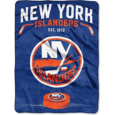 The Northwest Company New York Islanders Jersey Raschel Throw Blanket                                                           