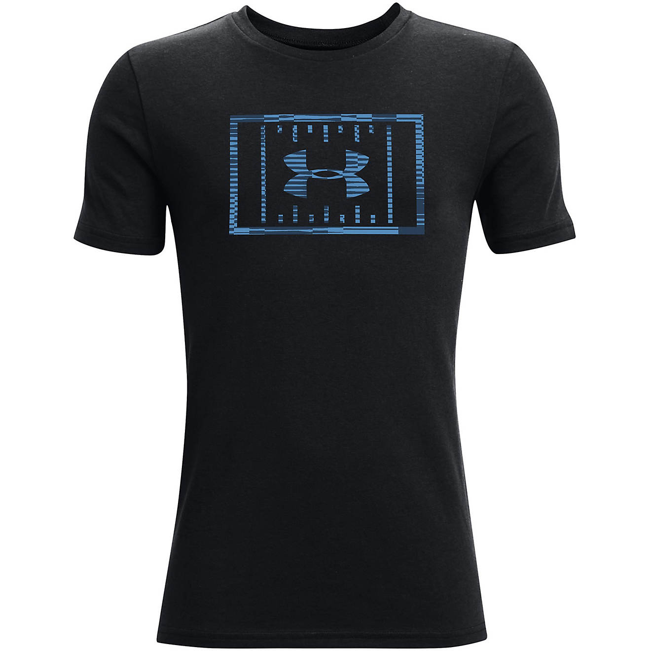 Under Armour Boys' Football Field Logo Short Sleeve T-shirt                                                                      - view number 1