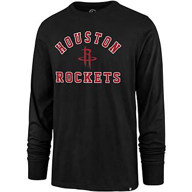 ‘47 Houston Rockets Varsity Arch Super Rival Long Sleeve T-shirt                                                              
