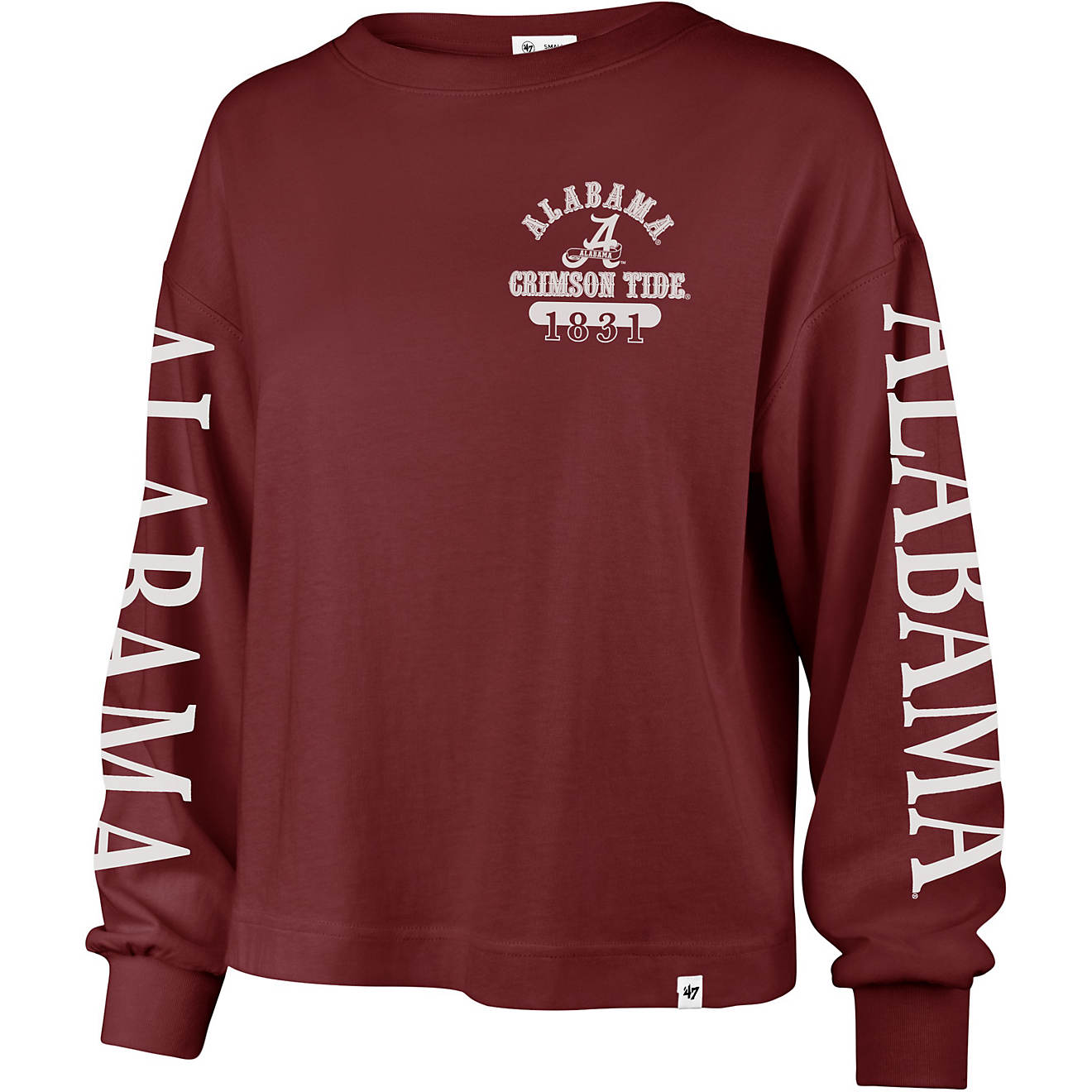 '47 Women's University of Alabama Callie Marlow Bell Long Sleeve T-shirt                                                         - view number 1