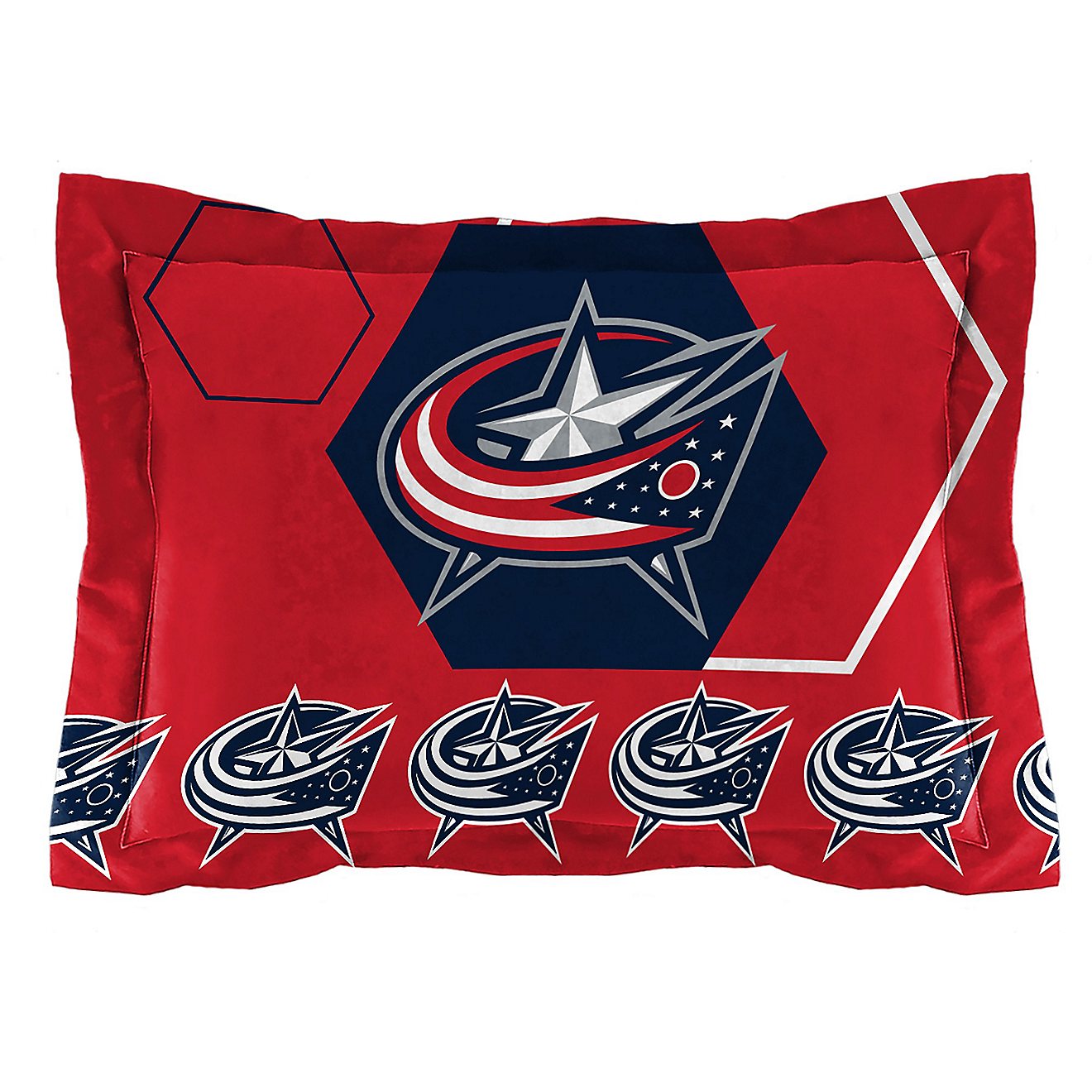 The Northwest Company Columbus Blue Jackets Hexagon Twin Comforter and Sham Set                                                  - view number 3
