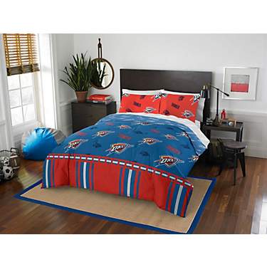 Northwest Oklahoma City Thunder Rotary Queen Bed Set                                                                            