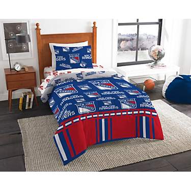 Northwest New York Rangers Rotary Twin Bed Set                                                                                  
