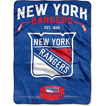 The Northwest Company New York Rangers Jersey Raschel Throw Blanket