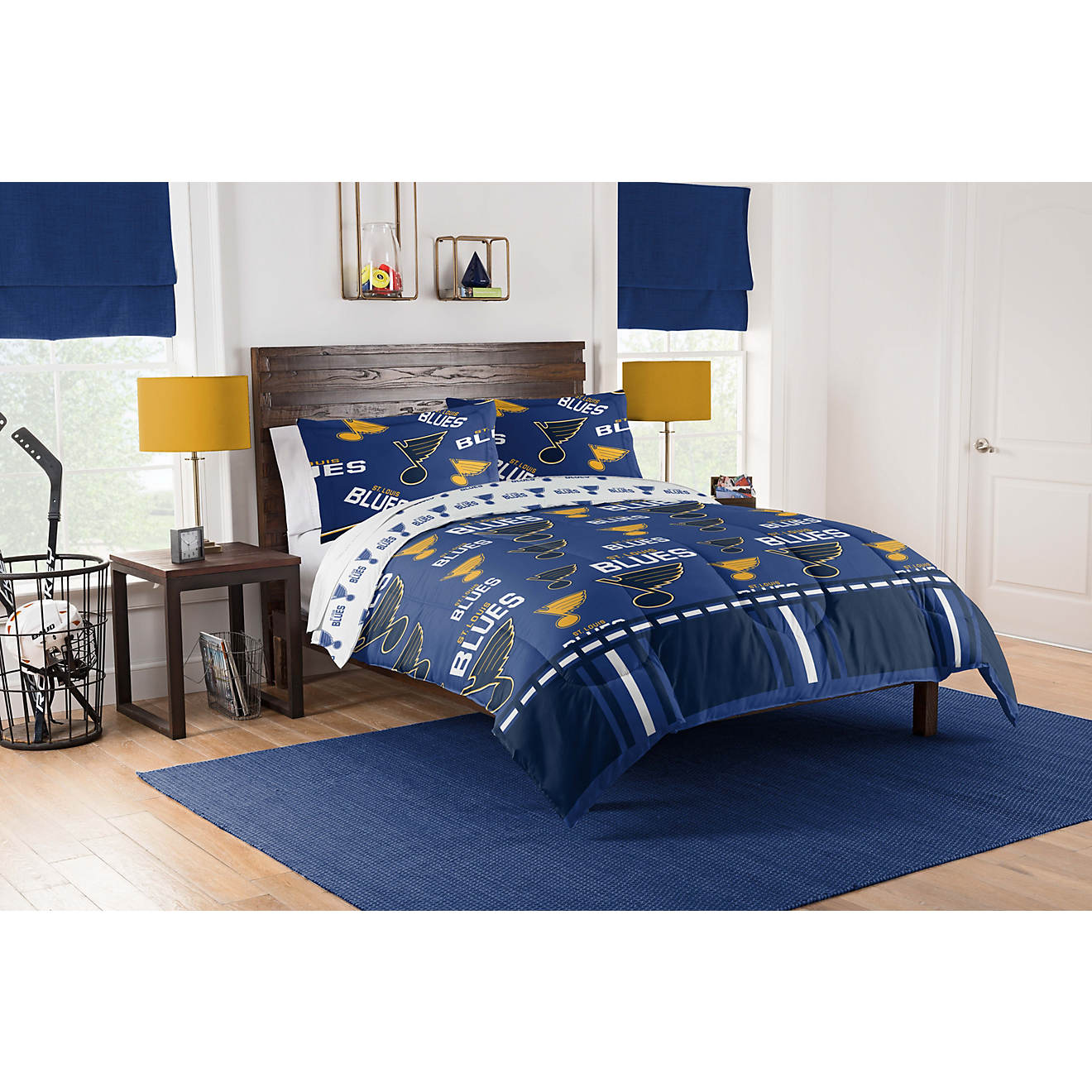 Northwest St. Louis Blues Rotary Full Bed Set                                                                                    - view number 1