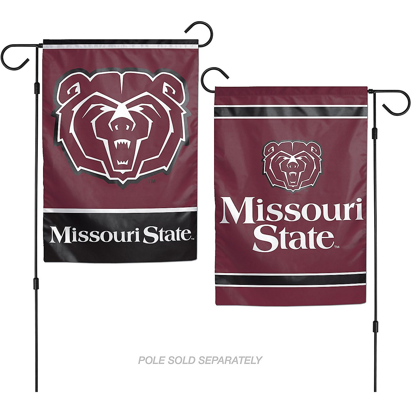 WinCraft Missouri State University 2-Sided Garden Flag                                                                           - view number 1