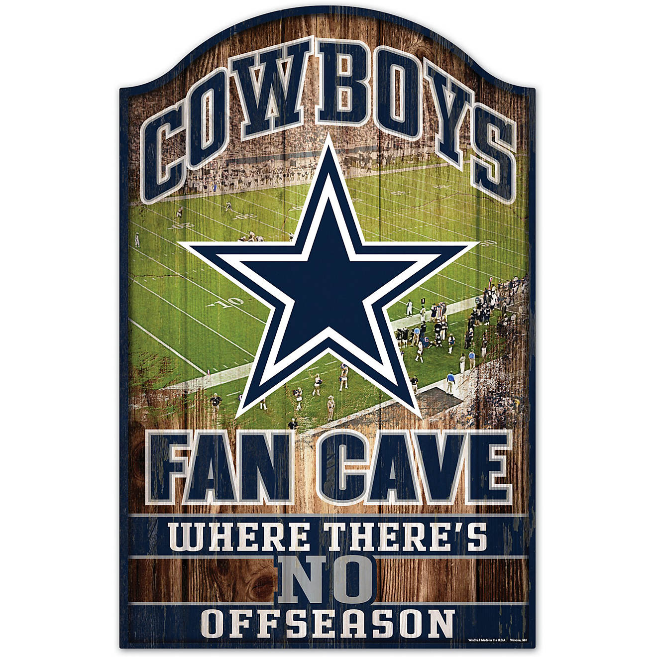 WinCraft Dallas Cowboys Wood Sign                                                                                                - view number 1