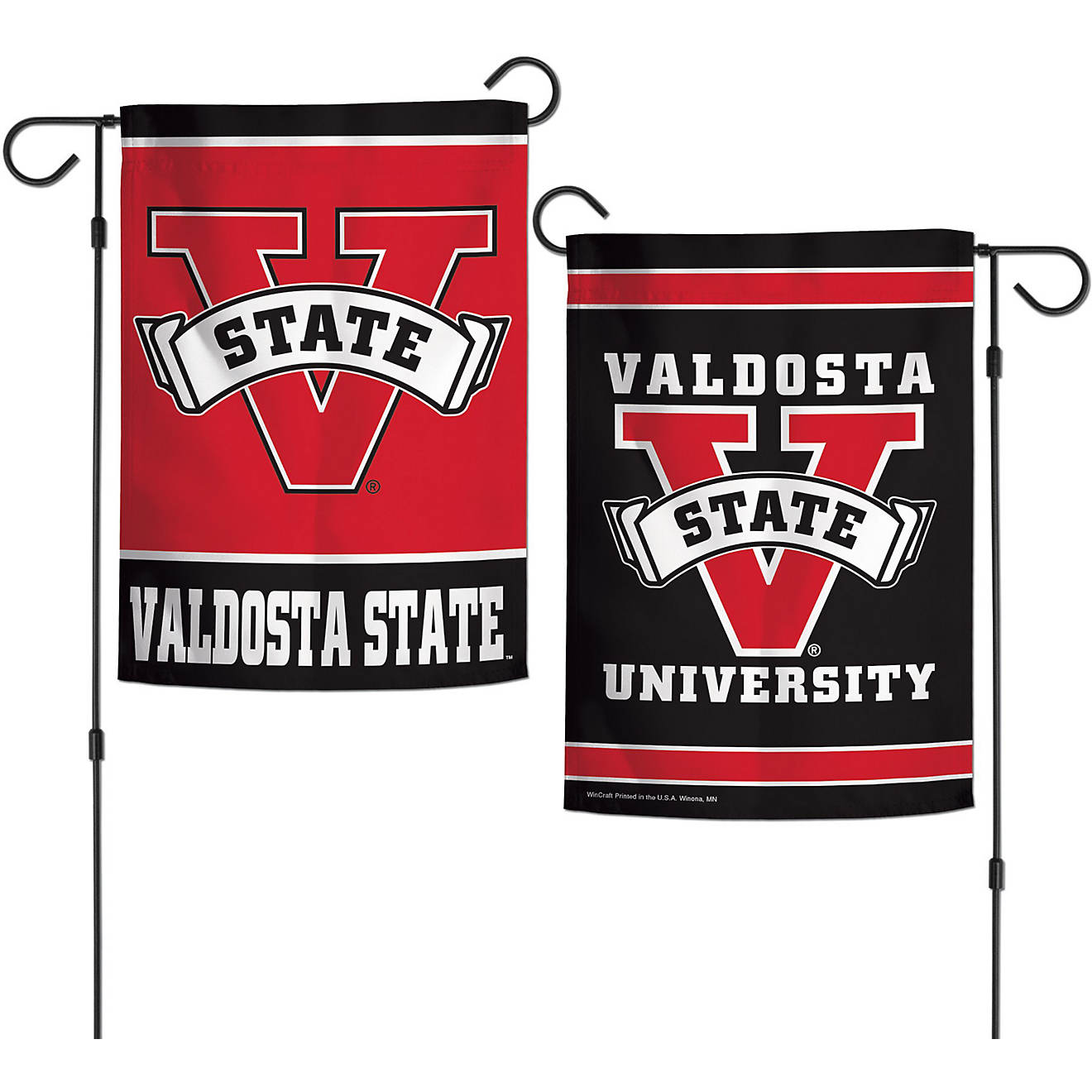WinCraft Valdosta State University 2-Sided Garden Flag                                                                           - view number 1