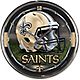 WinCraft New Orleans Saints 12 in Chrome Clock                                                                                   - view number 1 image