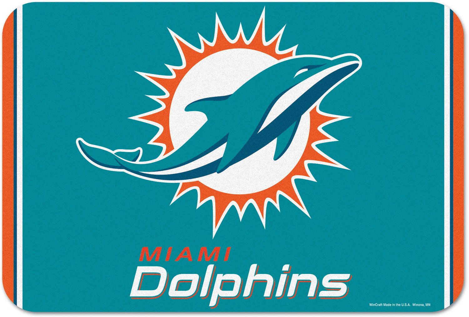 WinCraft Miami Dolphins 20 in x 30 in Small Mat | Academy