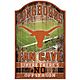 WinCraft University of Texas 11 x 17 in Wood Sign                                                                                - view number 1 image