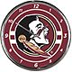 WinCraft Florida State University 12 in Chrome Clock                                                                             - view number 1 image