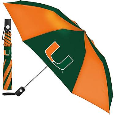 WinCraft University of Miami Auto Folding Umbrella                                                                              