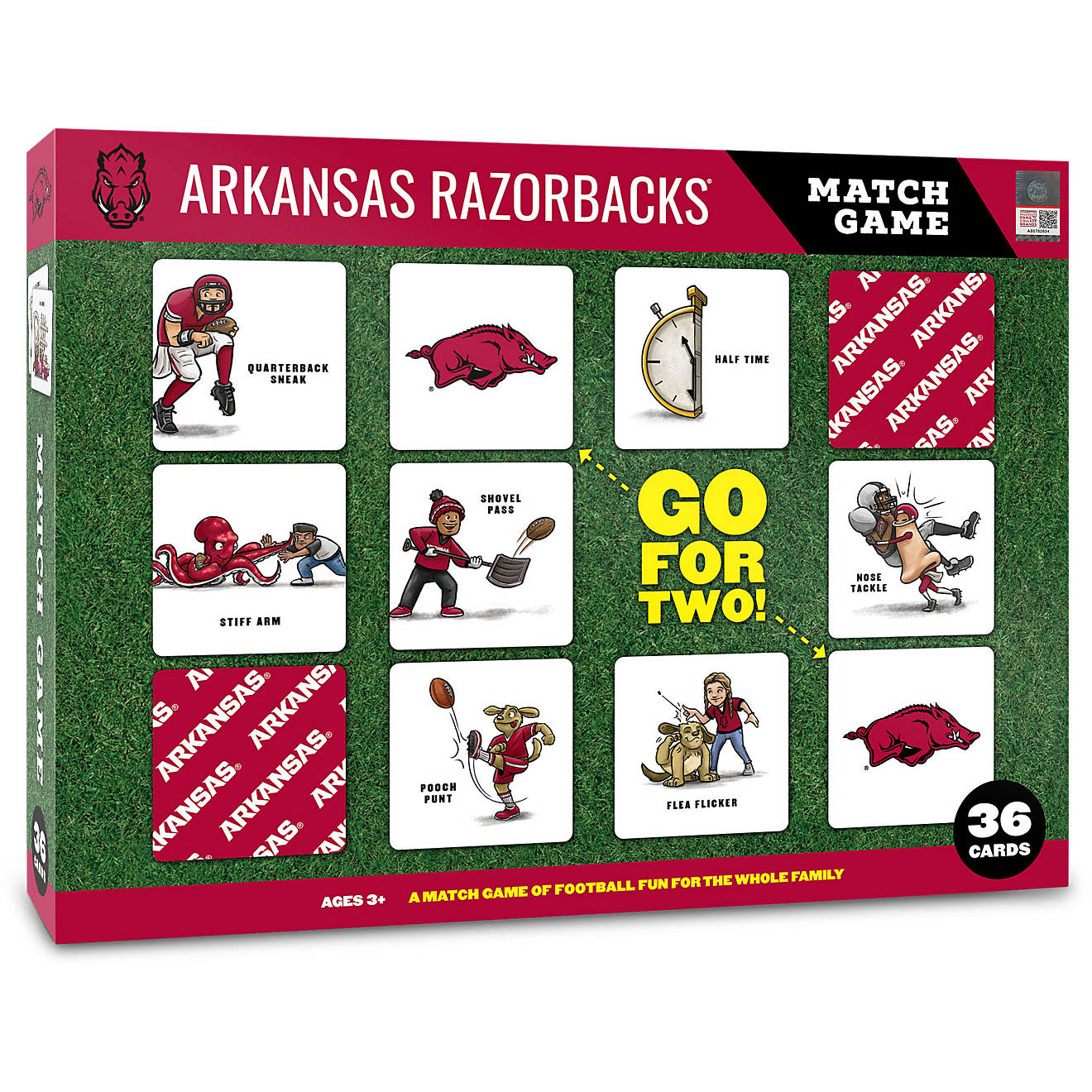 YouTheFan University of Arkansas Memory Match Game                                                                               - view number 1