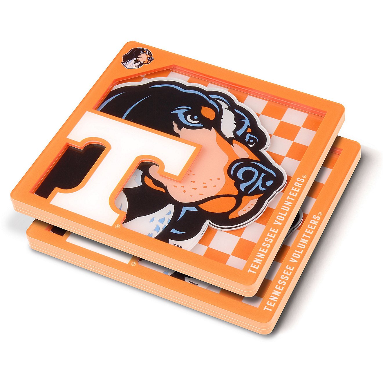 YouTheFan University of Tennessee 3D Series Coasters 2-Pack                                                                      - view number 1