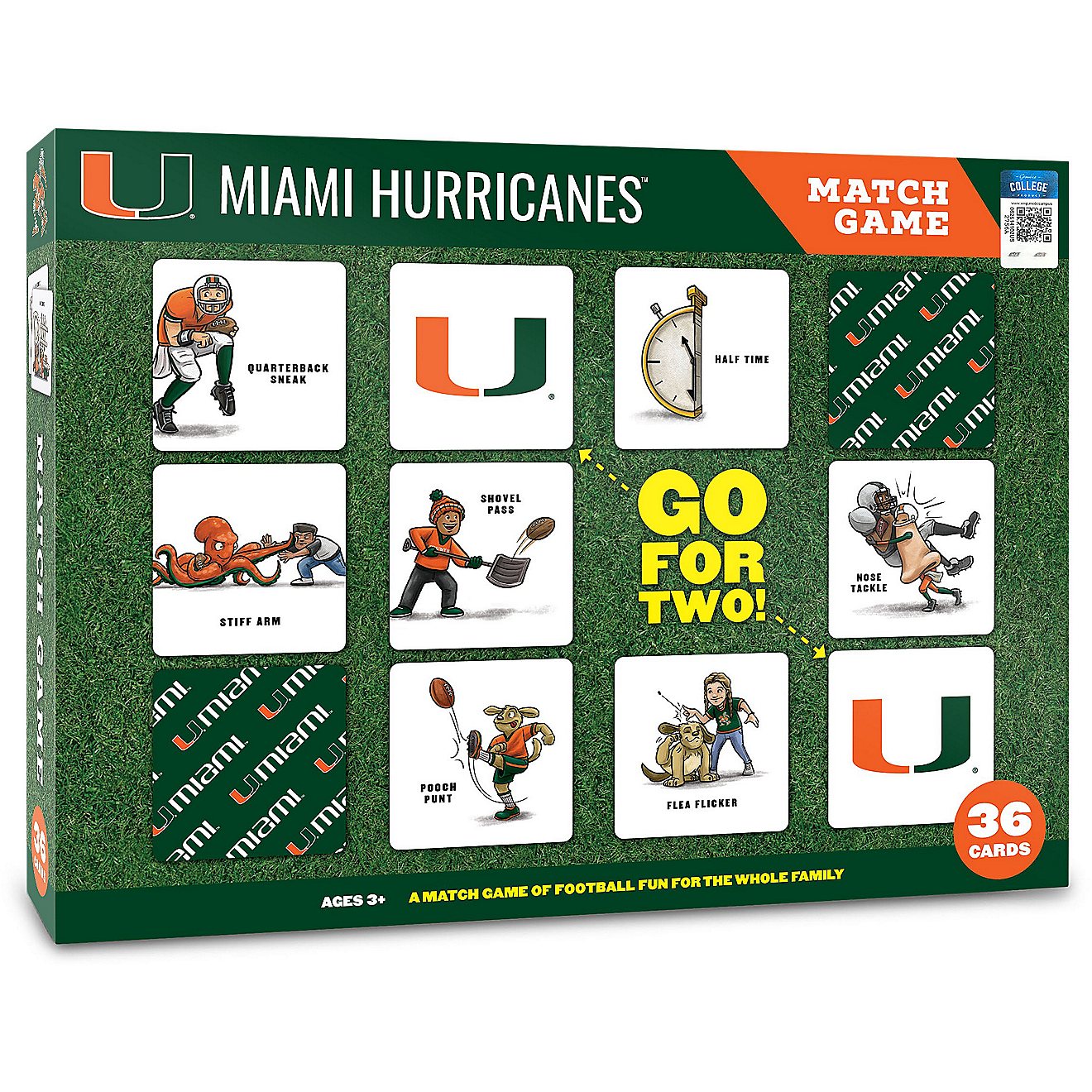 YouTheFan University of Miami Memory Match Game                                                                                  - view number 1