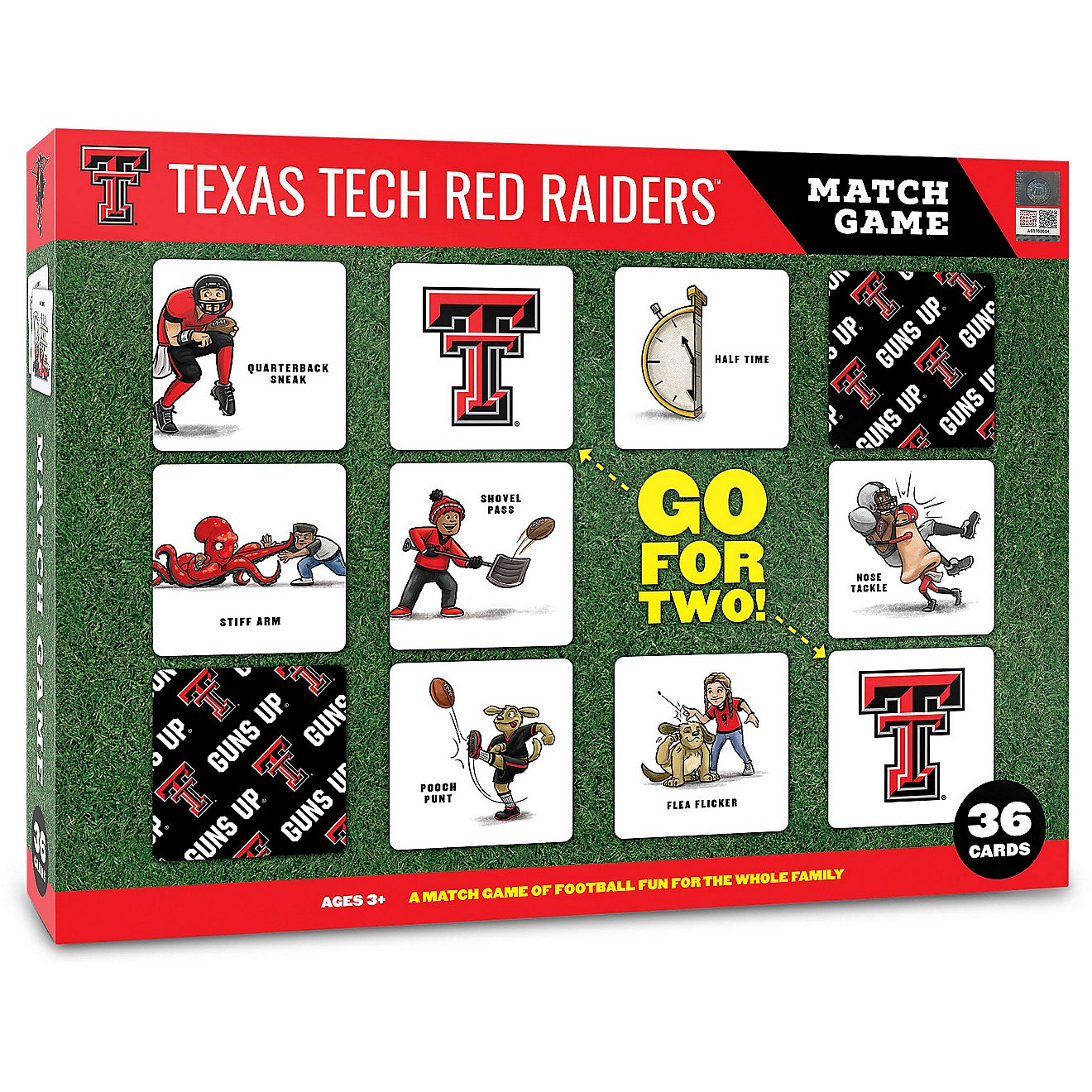 YouTheFan Texas Tech University Memory Match Game                                                                                - view number 1