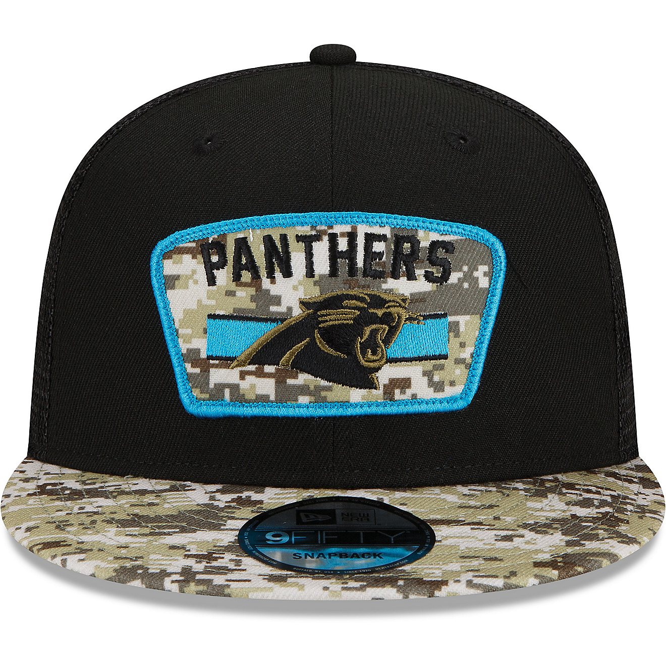 New Era Men's Carolina Panthers '21 ONF Salute To Service 9FIFTY Cap                                                             - view number 3