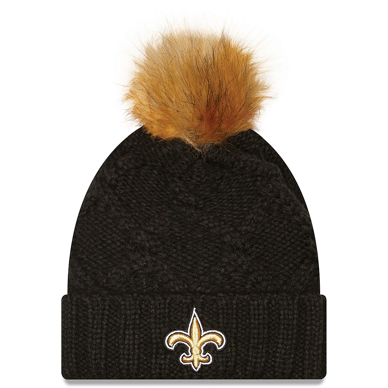 New Era Women's New Orleans Saints Luxe Knit Beanie                                                                              - view number 2