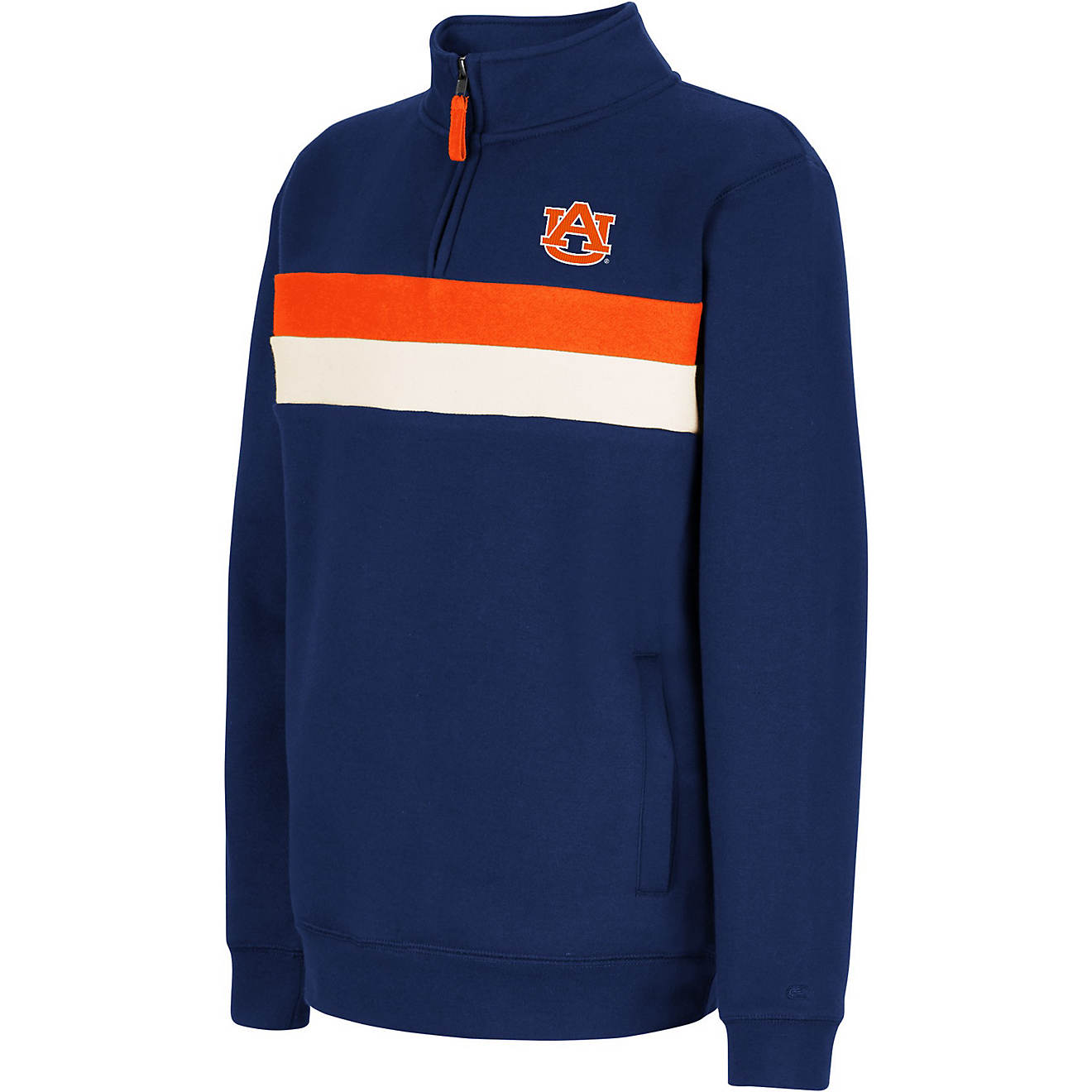 Colosseum Athletics Youth Auburn University Gultch 1/4 Zip Pullover                                                              - view number 1