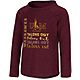 Colosseum Athletics Toddler Girls' University of Louisiana at Monroe Heart Long Sleeve Graphic T-shirt                           - view number 1 image